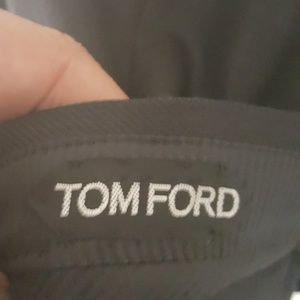 Tom Ford flat front trousers